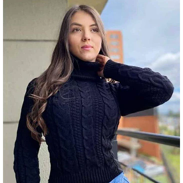 Suéter Tejido Cuello Tortuga  4