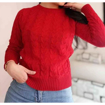 Sueter Tejido Cuello Redondo  5