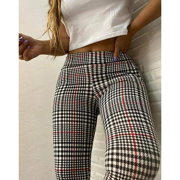 Pantalón Bota Campana Estampado  5