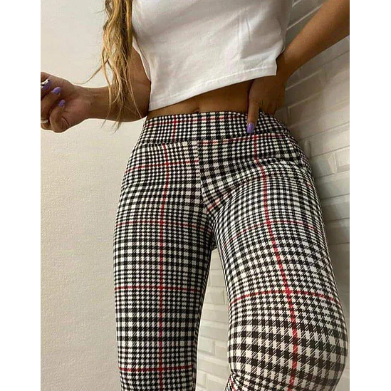 Pantalón Bota Campana Estampado  5