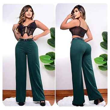Pantalón Palazzo Correa Talla Única  5