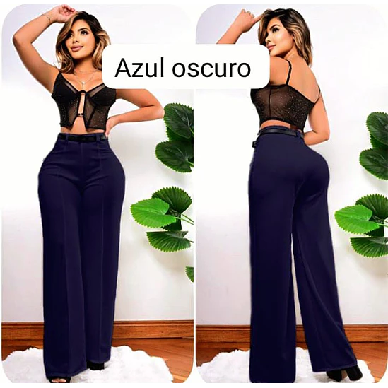 Pantalón Palazzo Correa Talla Única  9