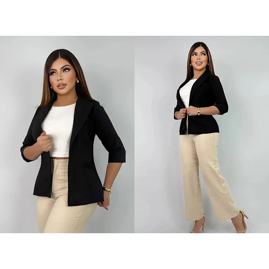 Blazer 3/4 Noches De Viena Tallas S-M-L-XL  6
