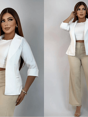 Blazer 3/4 Noches De Viena 