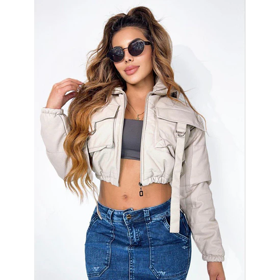 Chaqueta Cargo Tipo Bomper Talla Unica 6
