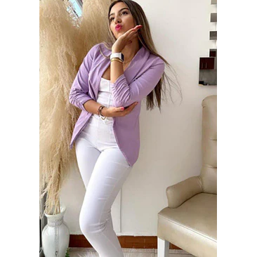 Blazer Push Manga 3/4 Talla Única  8