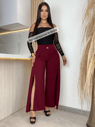 Pantalón Abertura Lateral 