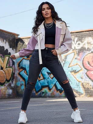 Chaqueta Gamuza 