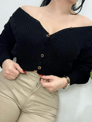 Cardigan Tejido Botones 