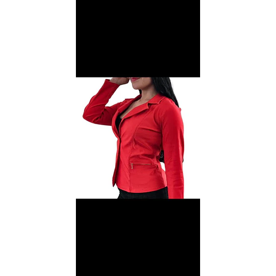 Blazer Abierto Botón Tallas S-M-L-XL 8