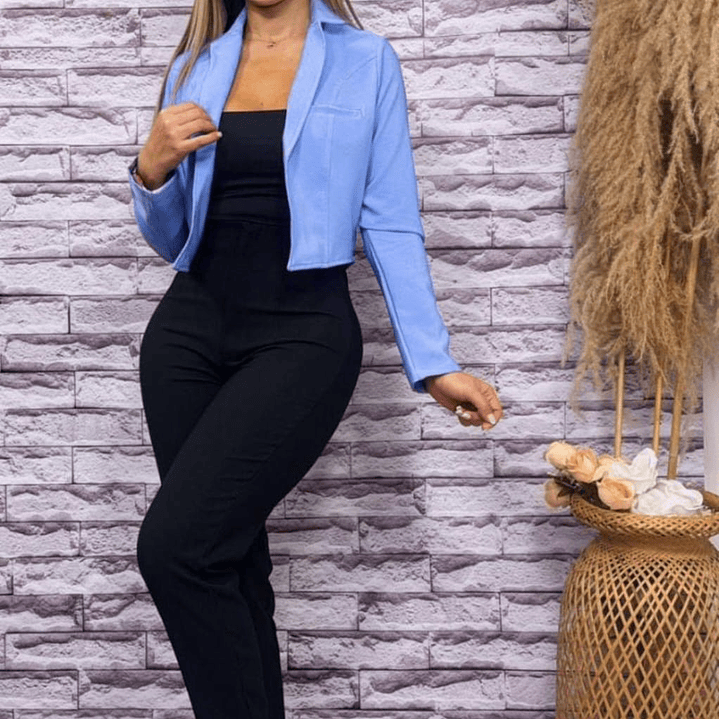 Blazer corto Lino Armani  6