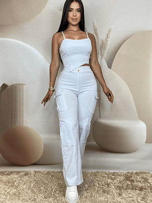 Conjunto 2 Pz Eliana Tiras 