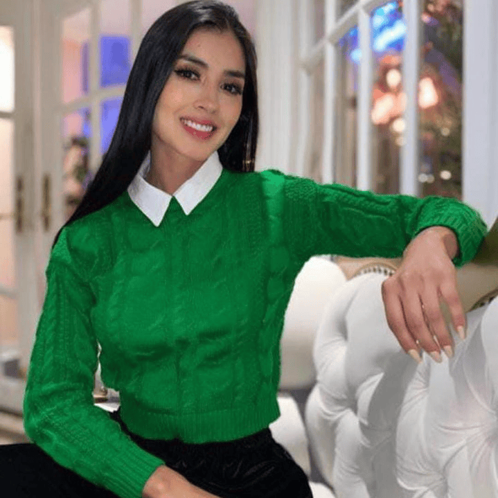 Suéter Tejido Corto  1