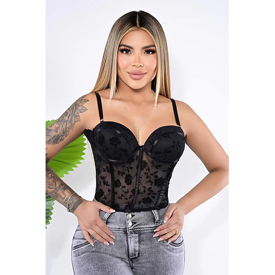 Crop Top Animal Print 1