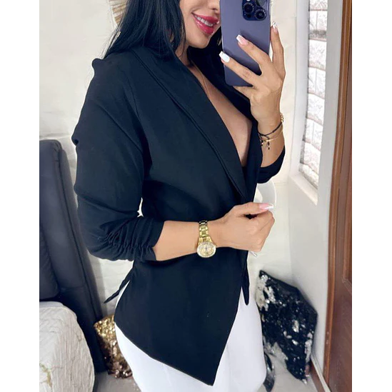 Blazer Push Manga 3/4 Talla Única  2
