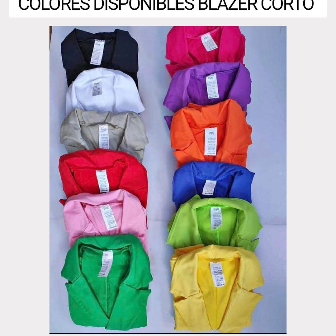 Blazer Corto Bengalina Licrada  13