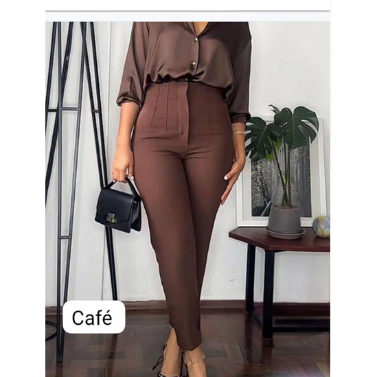 Pantalón Zara Lino Armani Tallas 6-8-10-12-14-16 16
