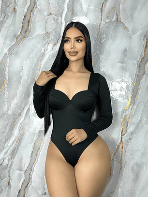 Body Manga Larga Isabella 