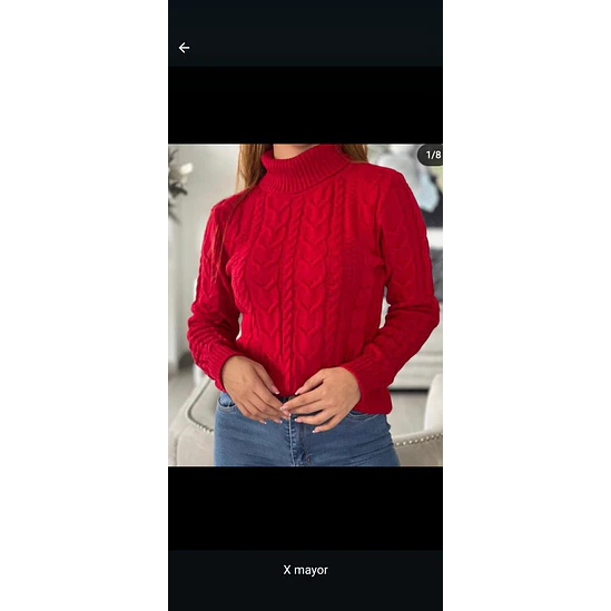 Suéter Tejido Cuello Tortuga  6