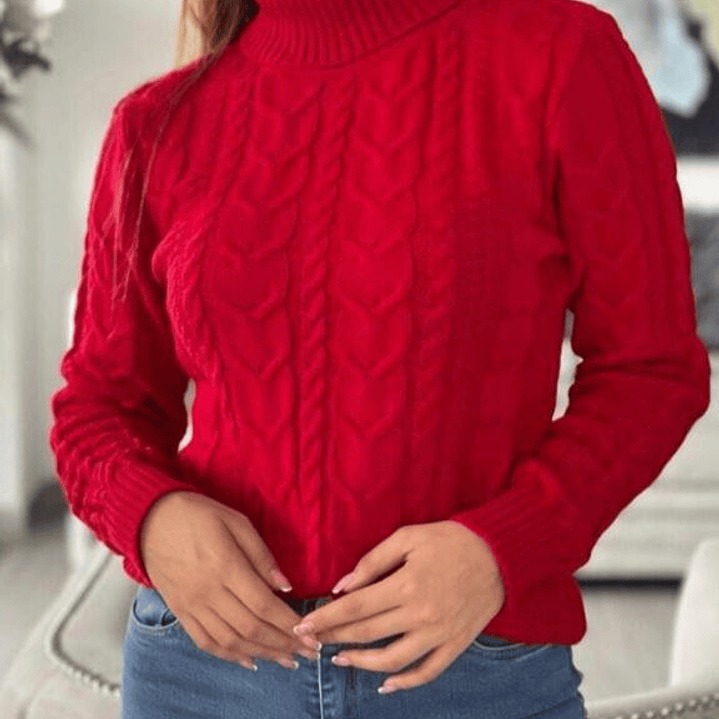 Suéter Tejido Cuello Tortuga  6