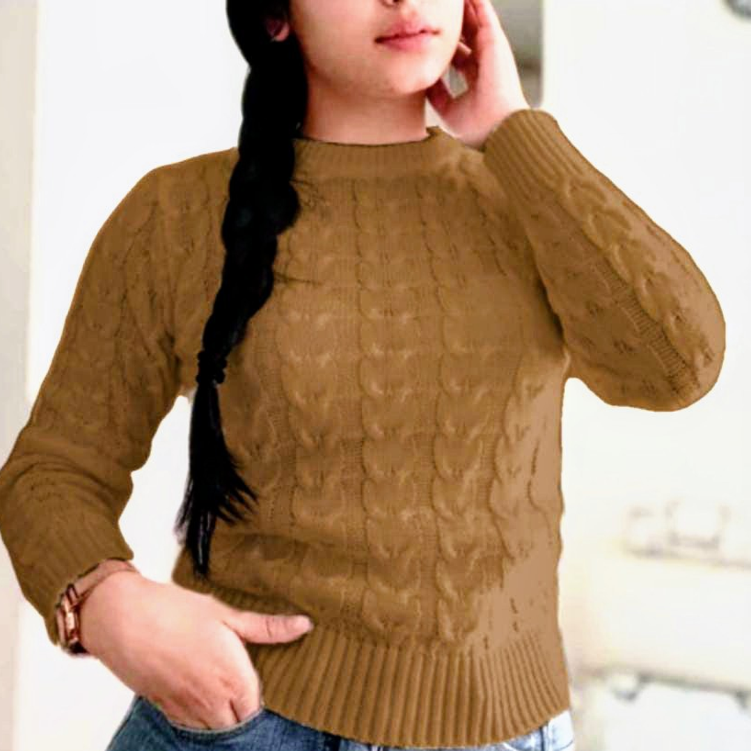 Sueter Tejido Cuello Redondo  5