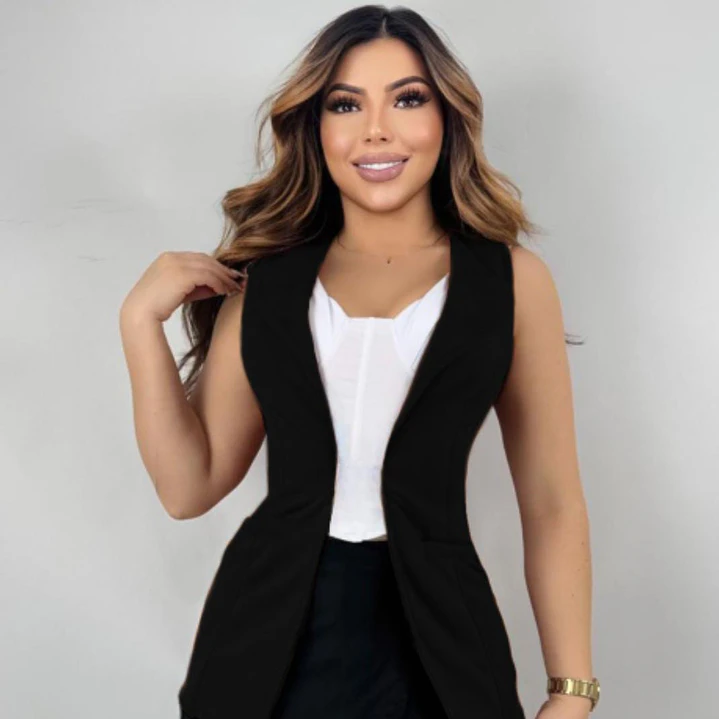 Chaleco Corto Gamuza  5