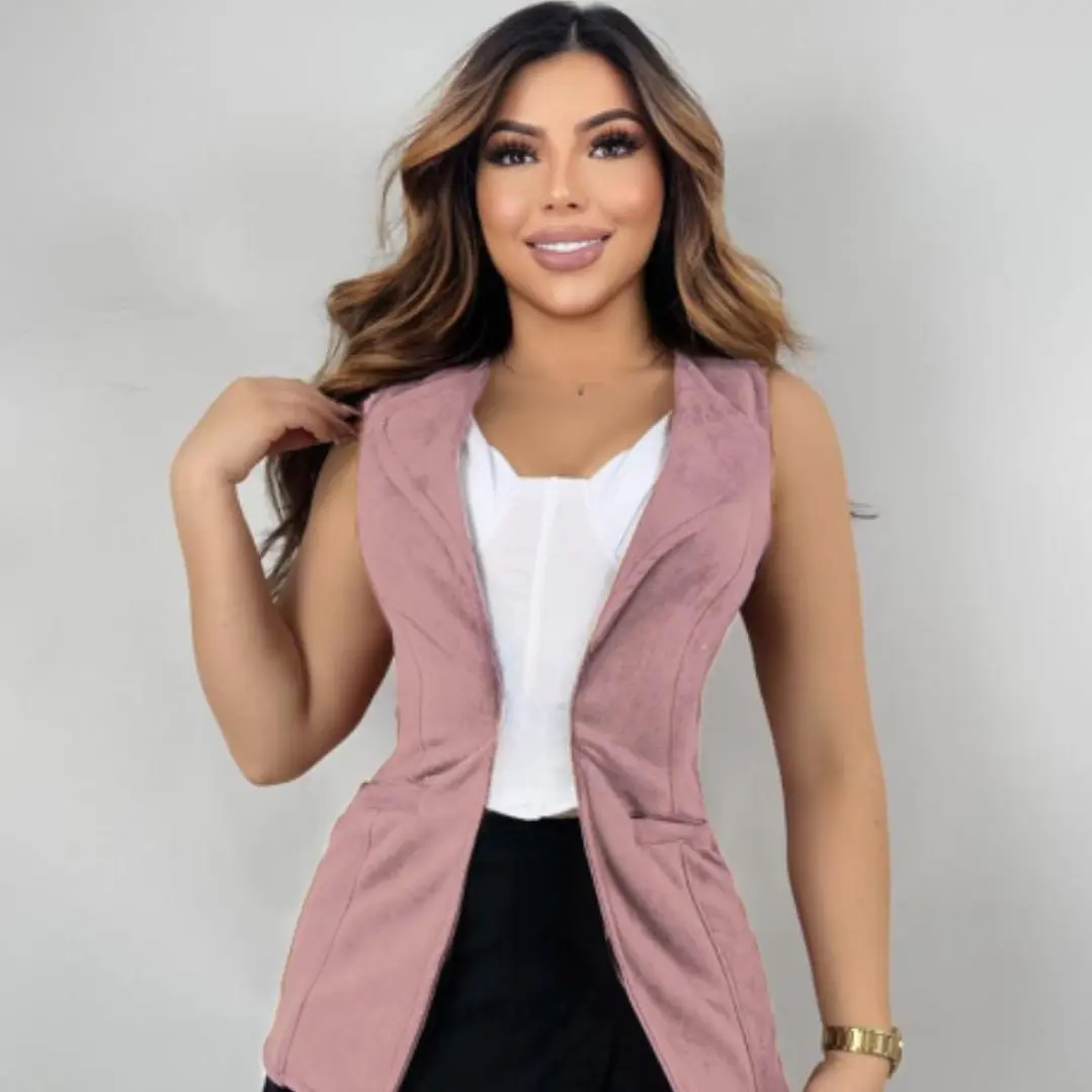 Chaleco Corto Gamuza  6