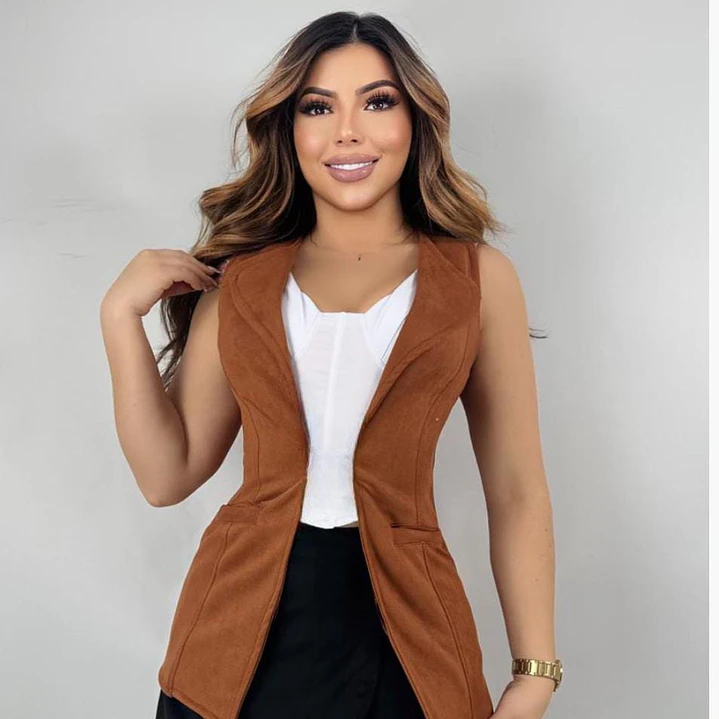 Chaleco Corto Gamuza  10