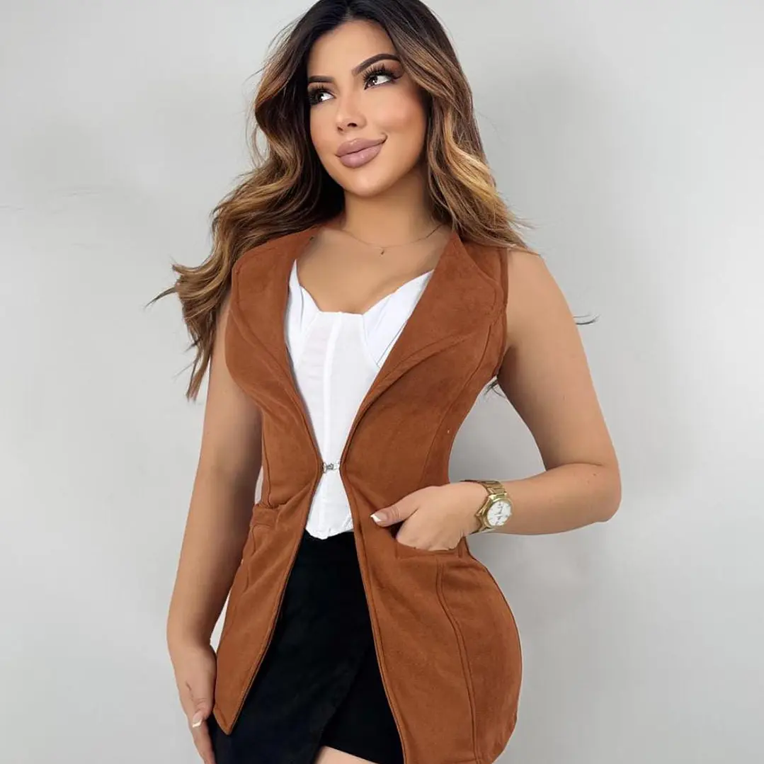 Chaleco Corto Gamuza  12