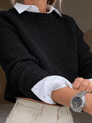 Suéter Redondo Corto Oversice 