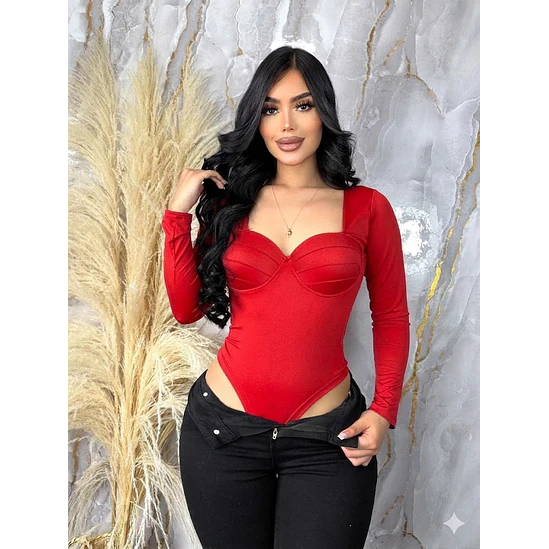Body Manga Larga Isabella  1