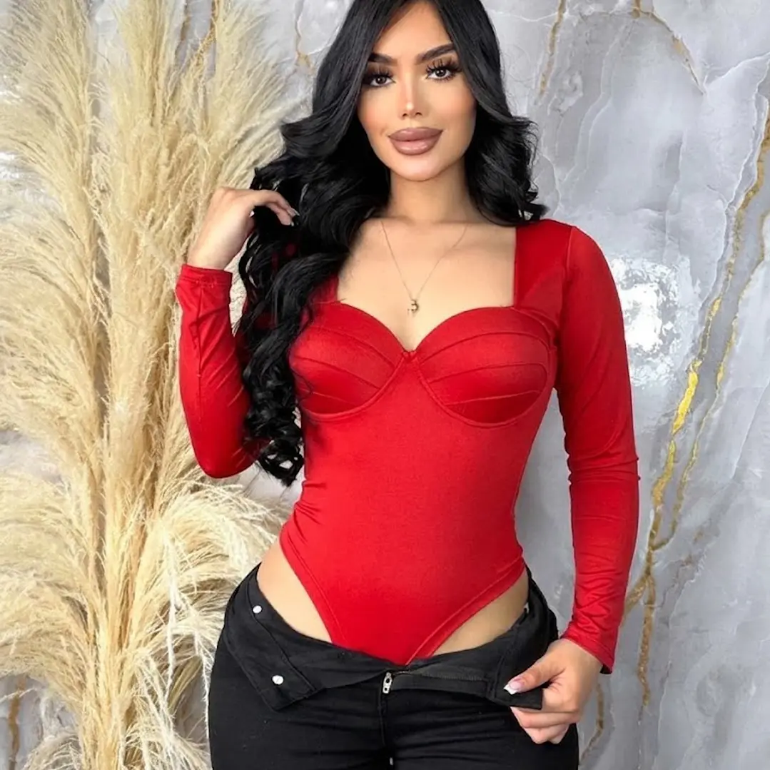 Body Manga Larga Isabella  1