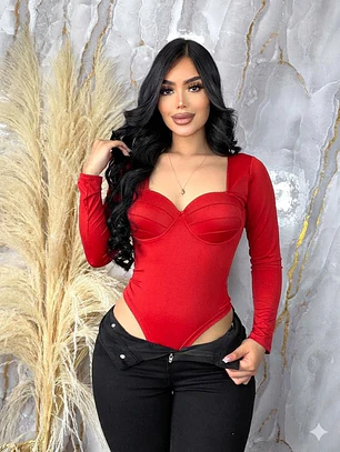 Body Manga Larga Isabella 