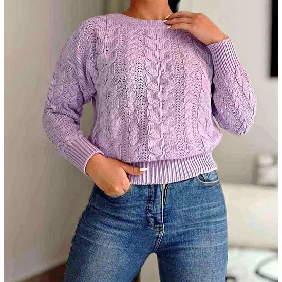 Sueter Tejido Cuello Redondo  8