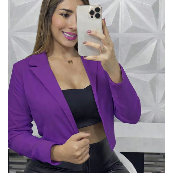 Blazer Corto Bengalina Licrada  7