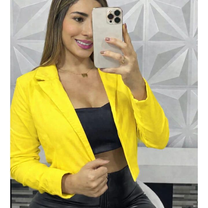 Blazer Corto Bengalina Licrada  8