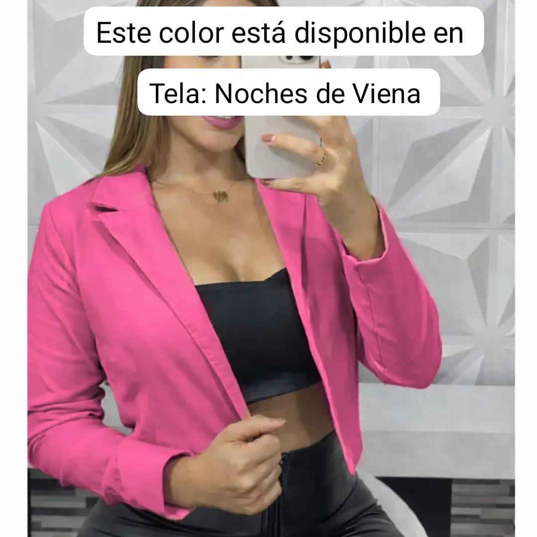 Blazer Corto Bengalina Licrada  11