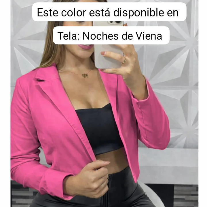 Blazer Corto Bengalina Licrada  11