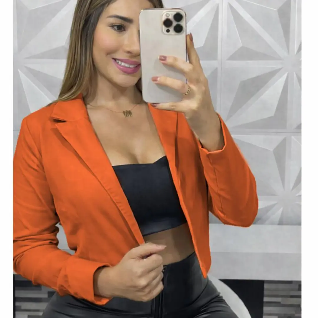 Blazer Corto Bengalina Licrada  12