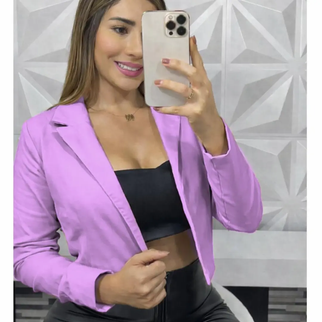 Blazer Corto Bengalina Licrada  13