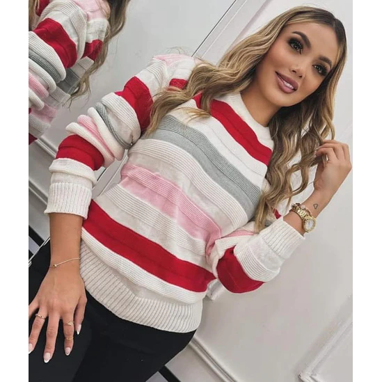 Suéter Tejido Rayas  1