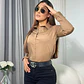 Blusa Camisera Manga Larga Popelina  - Miniatura 26