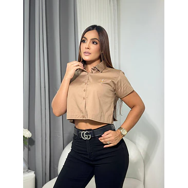 BLUSA OVERSICE Manga Corta Tallas Única  31