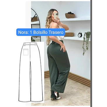 Pantalón Clásico correa  3