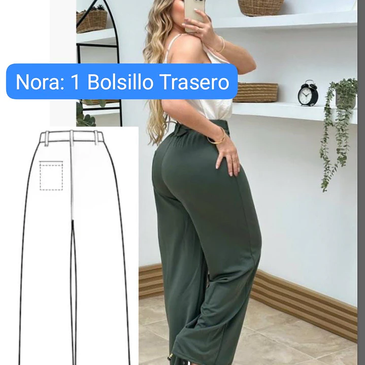 Pantalón Clásico correa  6