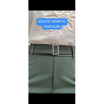Pantalón Clásico correa  6
