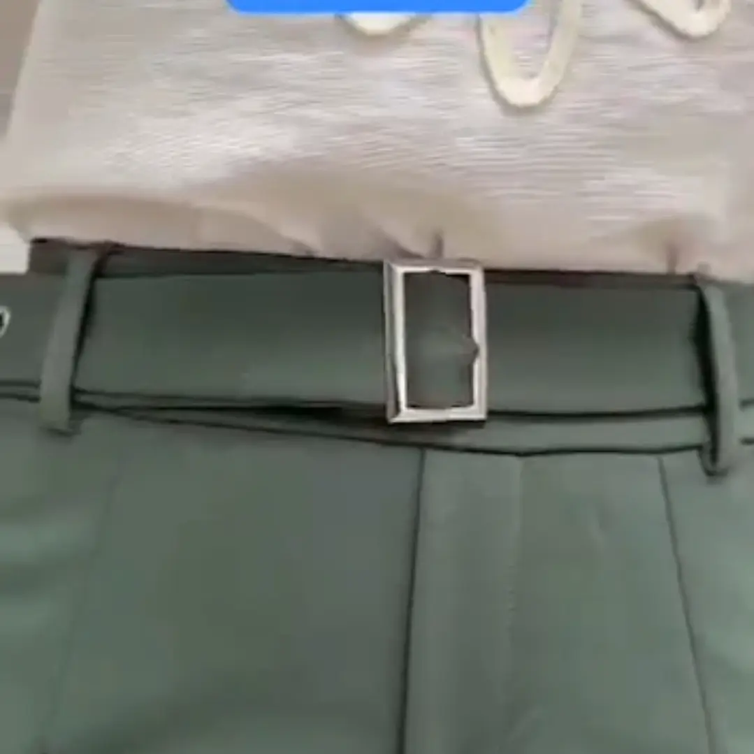 Pantalón Clásico correa  10