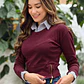 Camisero Cremallera Tejido Moda - Miniatura 3