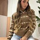Suéter Tejido Corazones  - Miniatura 4