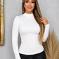 Blusa Manga Larga Piel Durazno - Miniatura 4